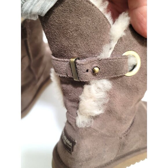 Koolaburra By UGG Women's Shearling Lined Suede Boots size 7 - Picture 6 of 14